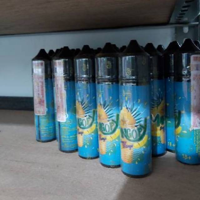 Liquid Mangopy By Emkay Mango Mint Mangga Dingin 60 Ml Nic 3mg Vape Vapor Vaping Murah Shopee Indonesia