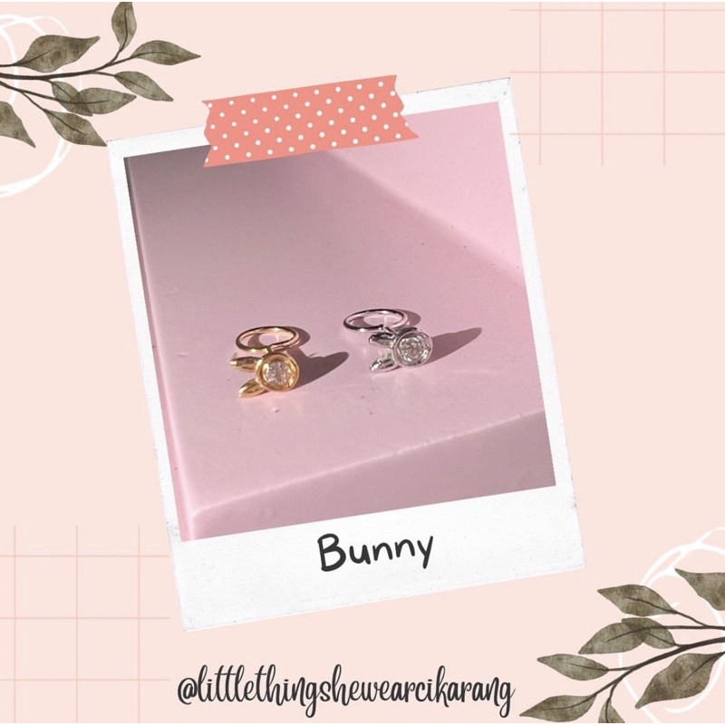Littlethingshewear - Anting Anak BUNNY 0.5gr