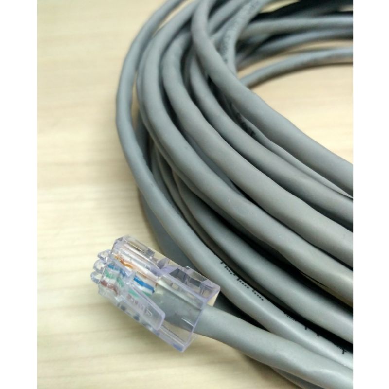 Paket Fiber Optic Dropcore 50 m + Konverter FO Optik HTB-3100 AB