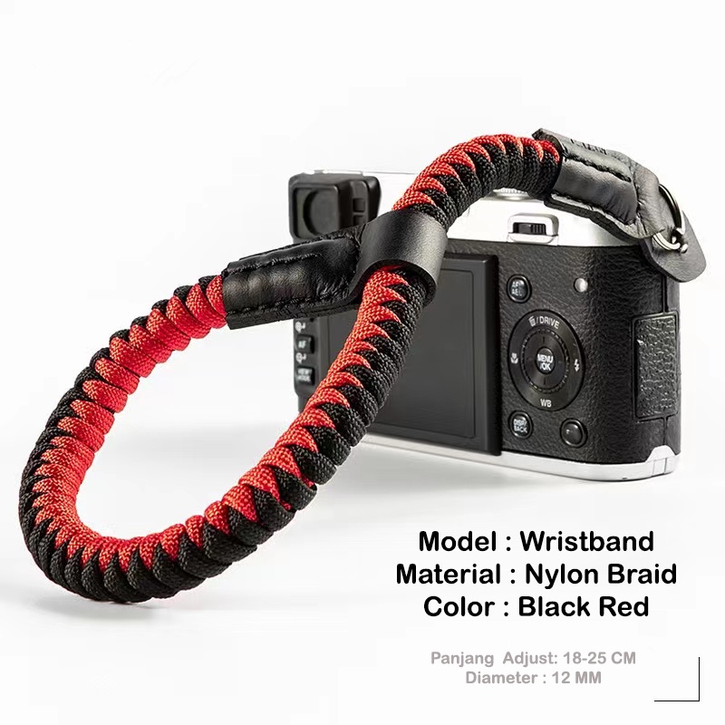 [HH] WRIST HAND STRAP CAMERA MIRRORLESS KAMERA DSLR UNIVERSAL CANON NIKON SONY FUJIFILM