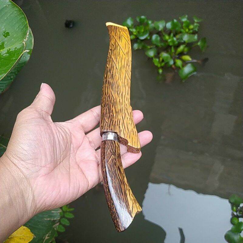 Pisau Baja Aren 20cm pisau dapur aren