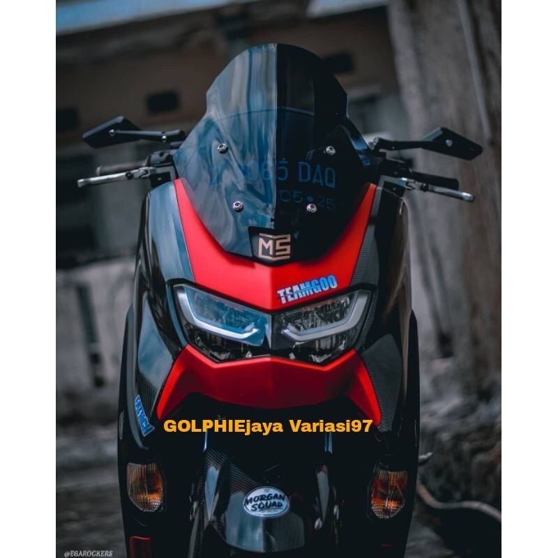 WINDSHIELD MODEL TDR JENONG KACA DEPAN NMAX NEW 2020/2021 TOPPOPULER SPORTy VISOR NMAX ALL NEW