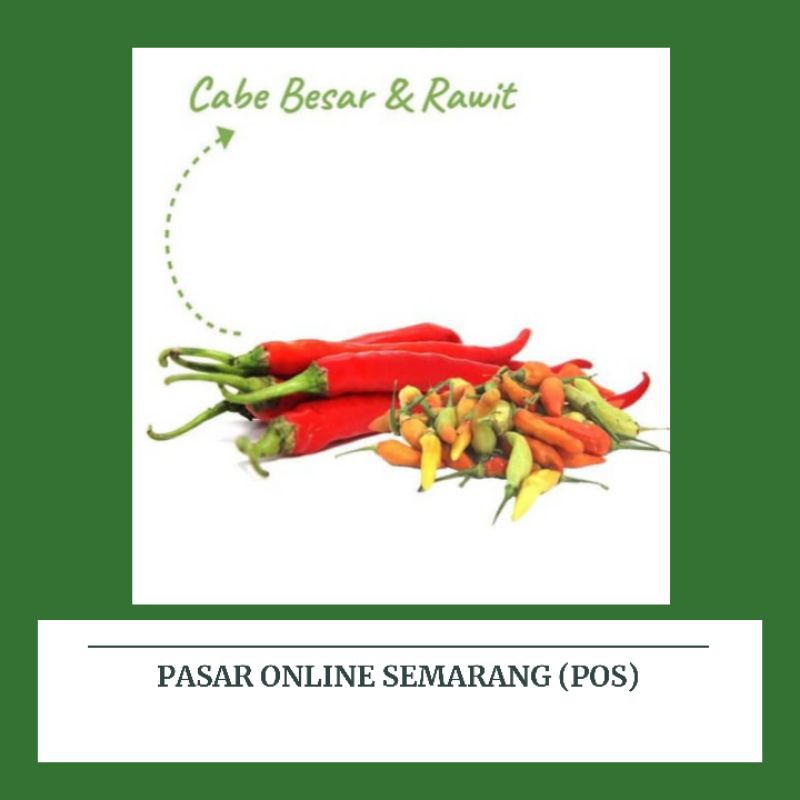 

Cabe Mix / Cabai Campur / Cabe Pedas /Segar Dan Fresh