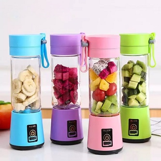 BLENDER PORTABLE 4 MATA PISAU-BLENDER TANPA LISTRIK-COD