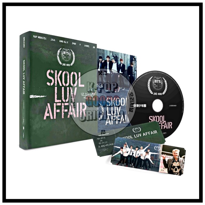 BTS Album - Skool Luv Affair (Special Addition) [ALBUM  SEALED READY STOCK]