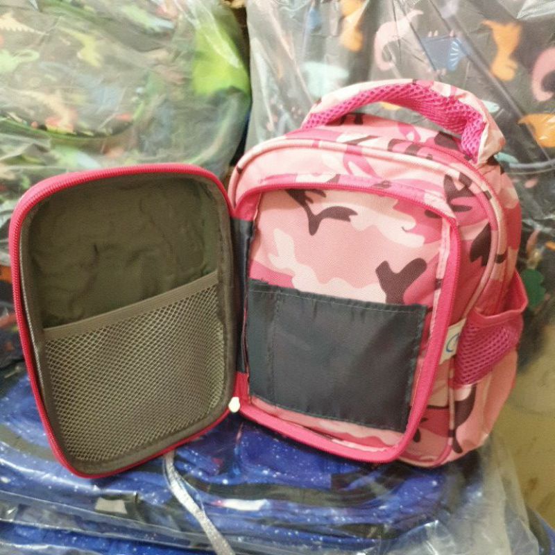 R011- TAS SEKOLAH SD TAS RANSEL ANAK PEREMPUAN TAS TIMBUL IMPORT 100%