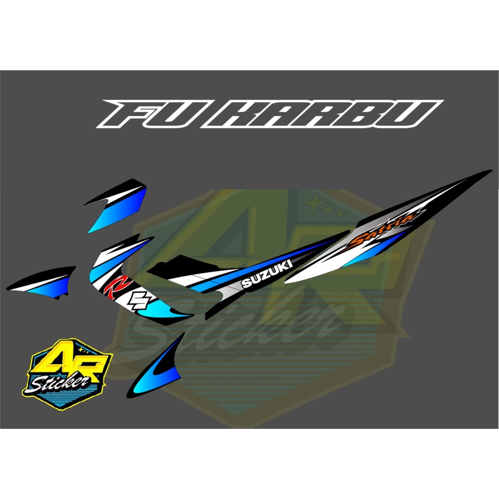 Striping satria fu Barong  / Striping satria Barong /Striping Satria Fu lama / Striping Satria Fu St