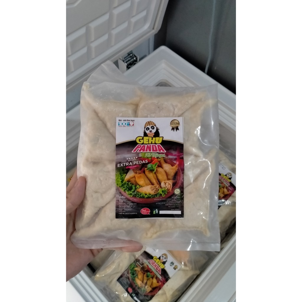 

Frozen Food Gehu Panda Snack Tahu 8 Pcs