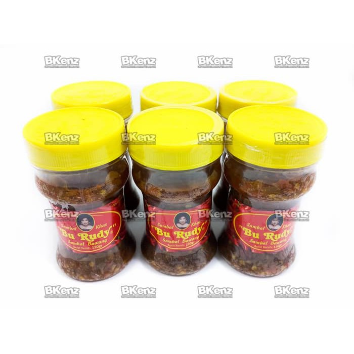 

Eksklusif Paket Sambal Bawang Bu Rudy Oleh-Oleh Khas Bu Rudi Surabaya isi 6 Limited