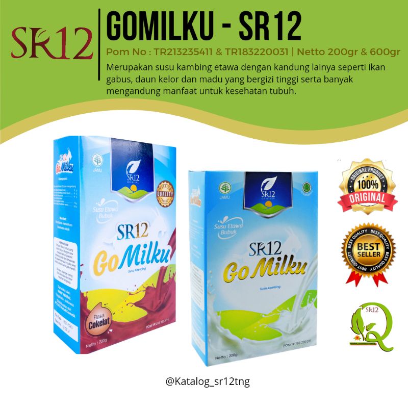 

SUSU KAMBING ETAWA GOMILKU SR12