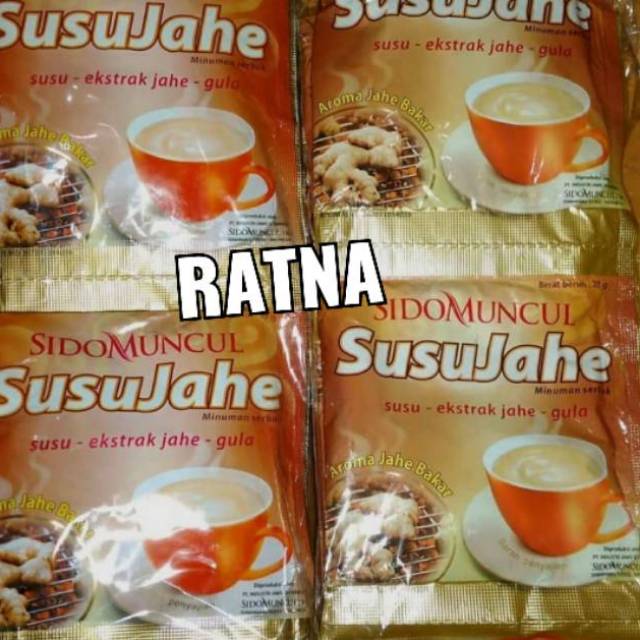 

SUSU JAHE SIDOMUNCUL 27gr 1 pack isi 10 sachet