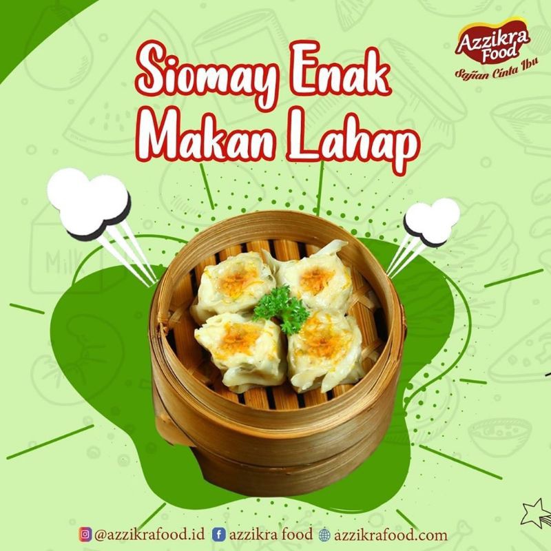 

Siomay Ikan Azzikra Frozen food / halal