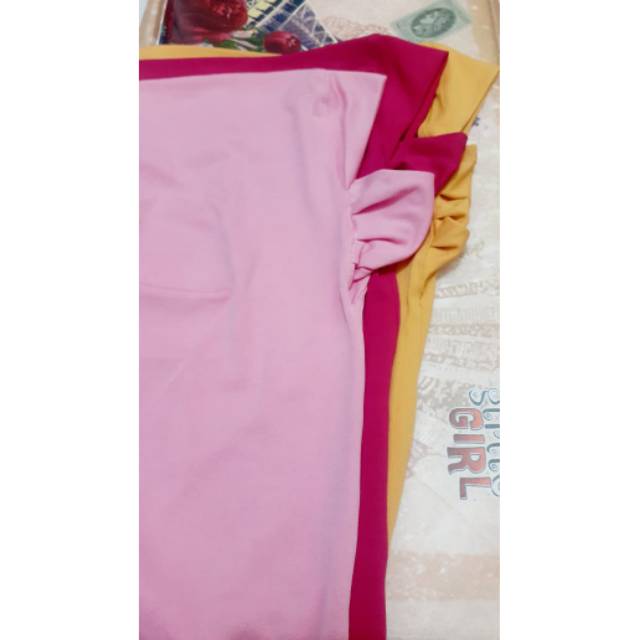 Hijab Cadar anak 2 in 1 usia 6-9 tahun (bonus masker anak lucu)