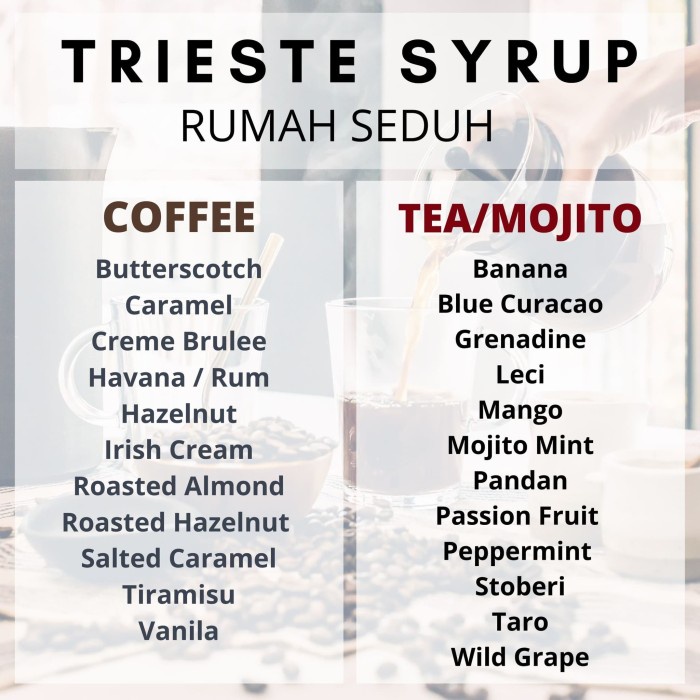 

Ay00! 650 mL Roasted Hazelnut Syrup Trieste - Sirup Rasa Hazelnut Panggang