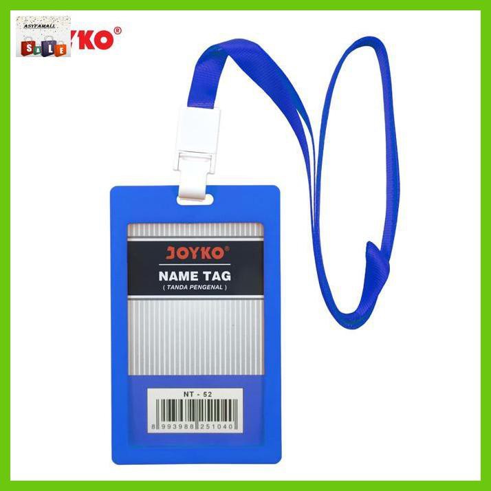 

DOCUMENTO- NAME TAG / TANDA PENGENAL / GANTUNGAN KARTU NAMA JOYKO NT-52 / BIRU -ASLIII.