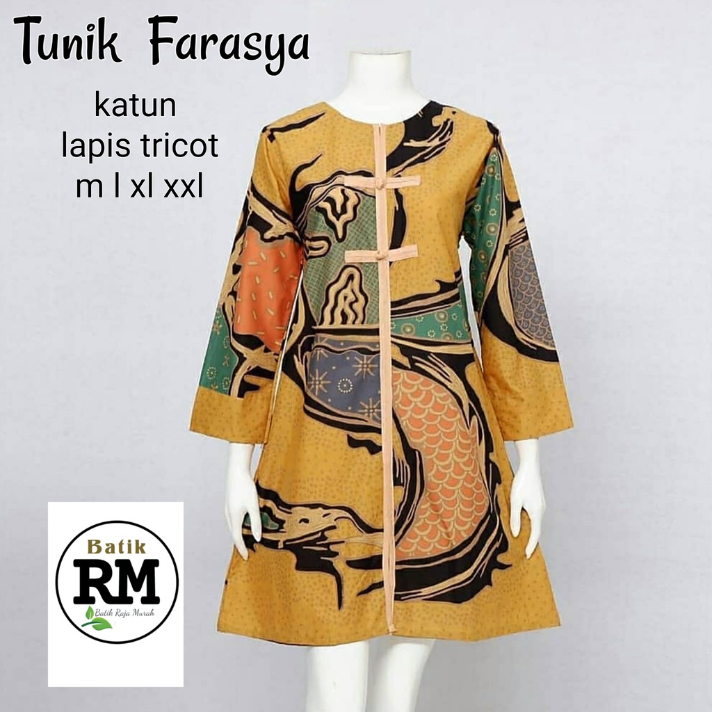 Tunik farasya lapis tricot