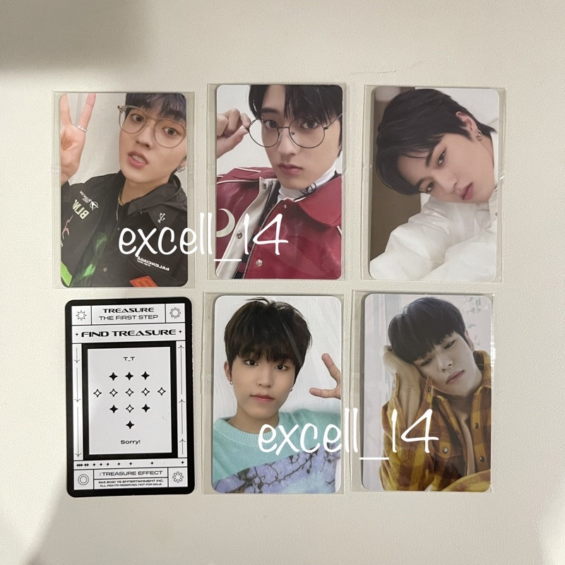 pc haruto digipack (haruto potter), pc haruto asahi ktown4u, pc yoon jaehyuk the first step: treasur