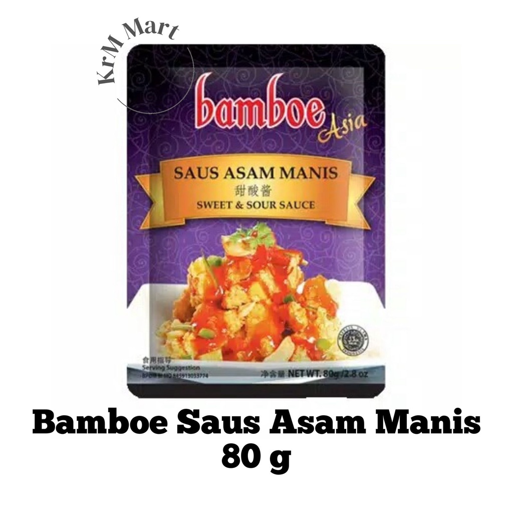 

Bamboe Saus Asam Manis bumbu instan masakan dapur varian asia saos