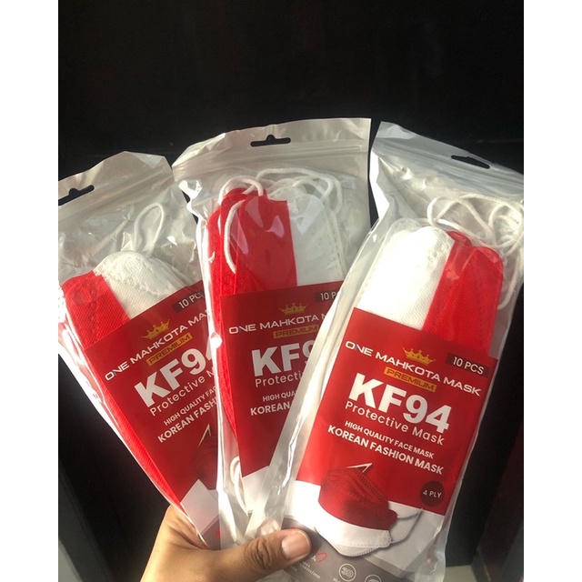 Masker merah putih KF94