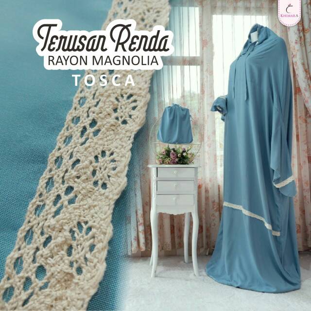 Mukena Terusan Renda size Dewasa