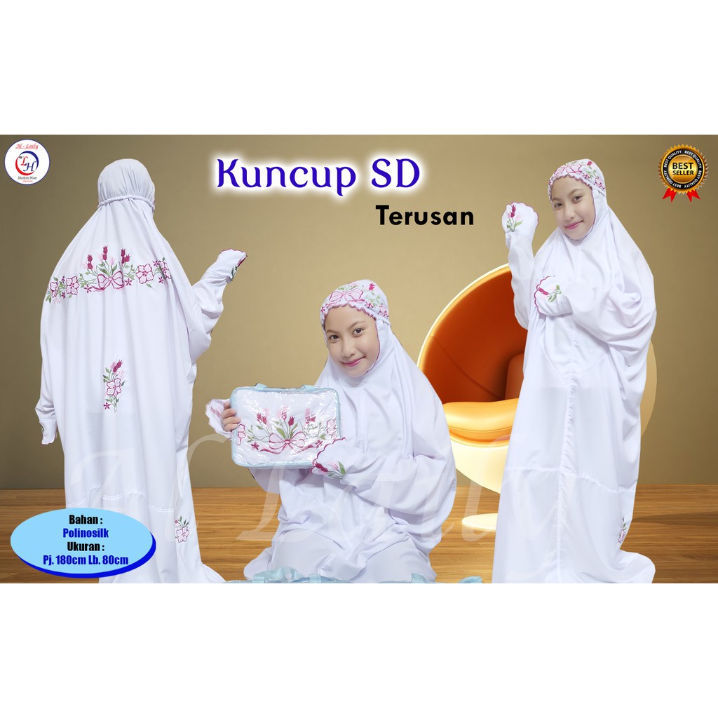 Mukena Anak SD Kuncup Terusan