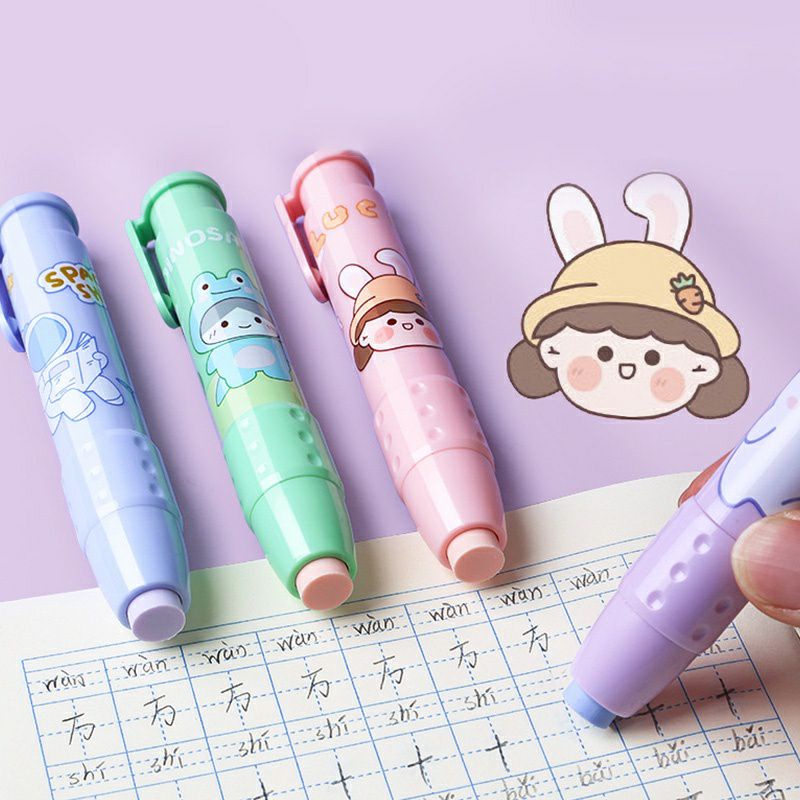 

Penghapus Mekanik & 2 Refill Eraser Pen Anak