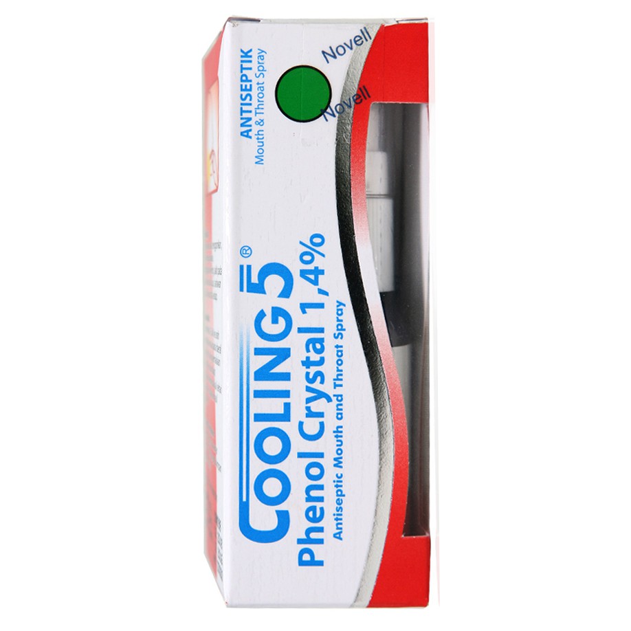 COOLING 5 CHERRY mengobati sakit tenggorokan, sariawan, inveksi mulut