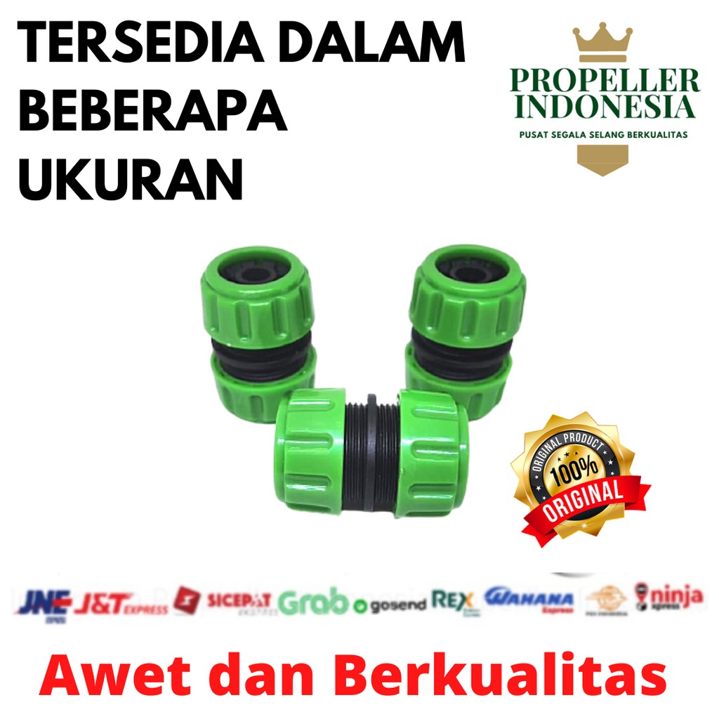 Sambungan Selang Air / Quick Connector Selang Air 1/2&quot;- 3/4&quot;