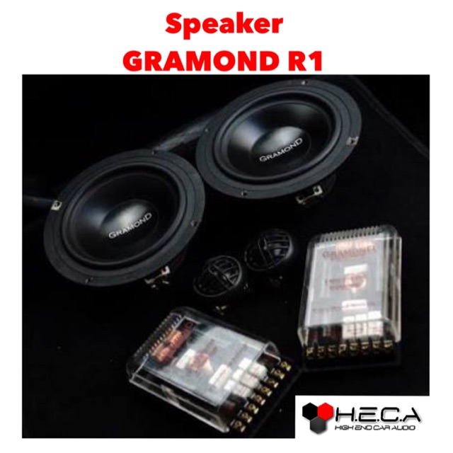 Speaker Split 2 Way Pasif GRAMOND R1 [ORIGINAL]