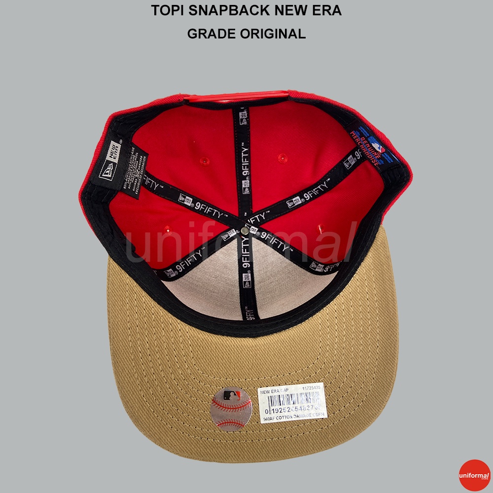 Topi Snapback Grade Import Topi Rapper Merah Dongker Abu Navy Hitam Logo Bordir Unisex Distro Baseball Bisbol Basseball Pria Wanita Cowo Laki Dewasa Polos Ori 100% Premium Murah Impor Tim Basket