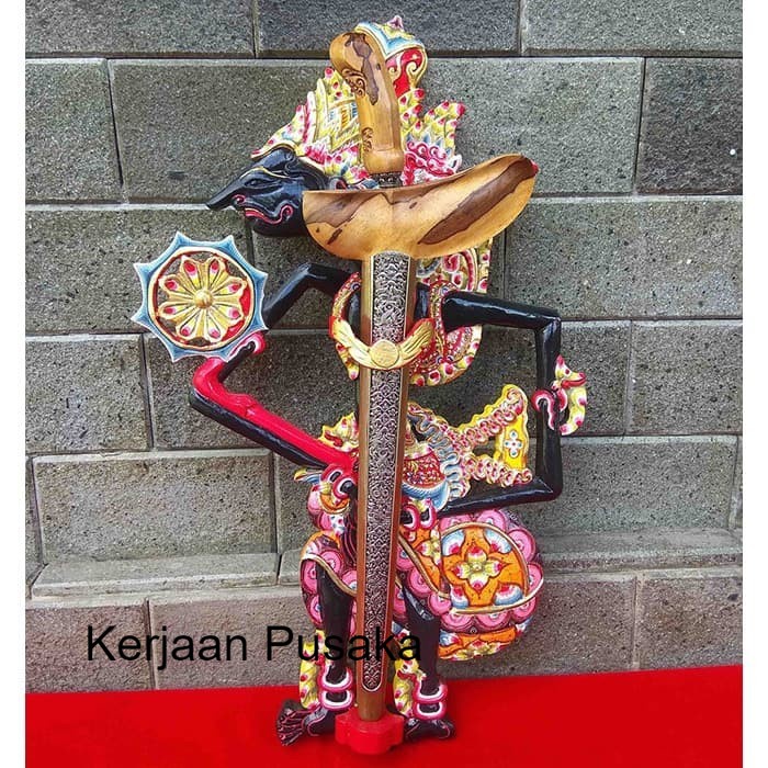 Jual Blawong Keris Ukir Wayang Prabu Kresna Sunggingan Istimewa Kayu