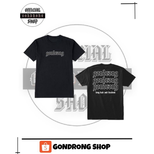 kaos / baju / t-shirt gondrong indonesia