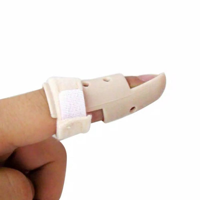 Finger Splint Pelurus Jari Trigger Finger Cedera Penyangga Fiksasi Korektor Jari Terapi Jari Kaku