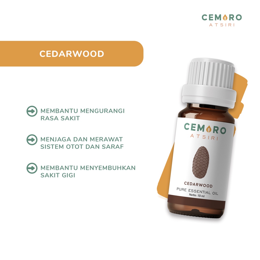 Cedarwood 15 ML by CEMORO ATSIRI