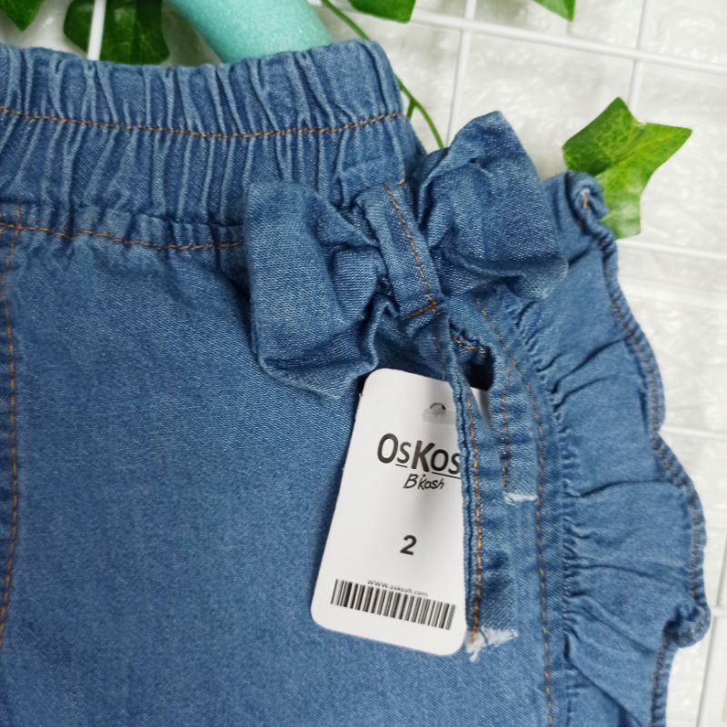 Celana Jeans Pendek Anak Perempuan 2-6 Tahun