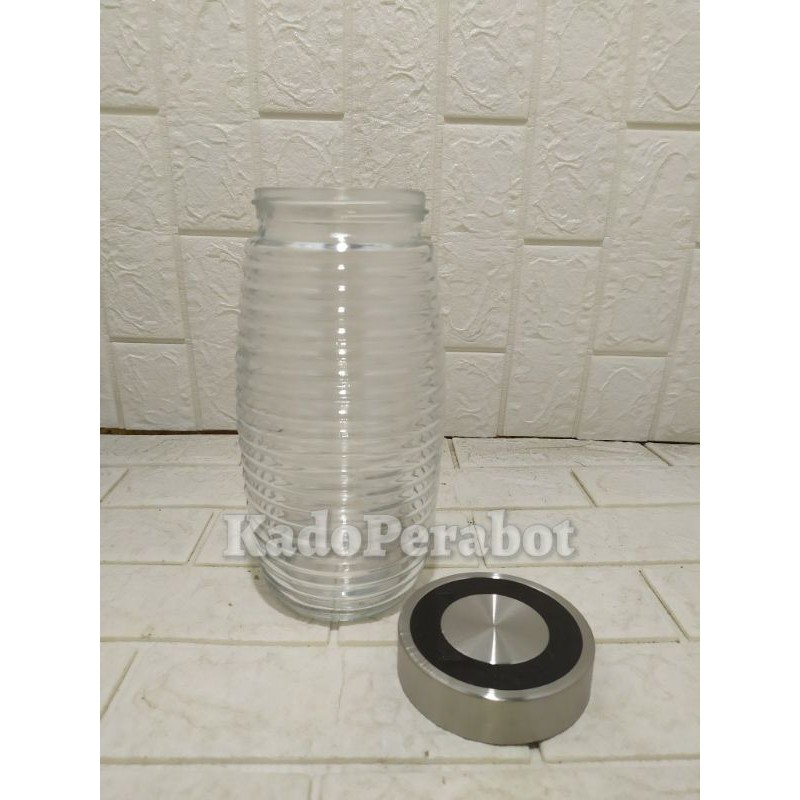 toples kaca - toples kue kering - parcel toples cantik canister