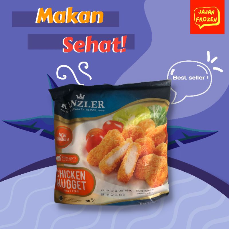

Kanzler chicken nugget 450 gram