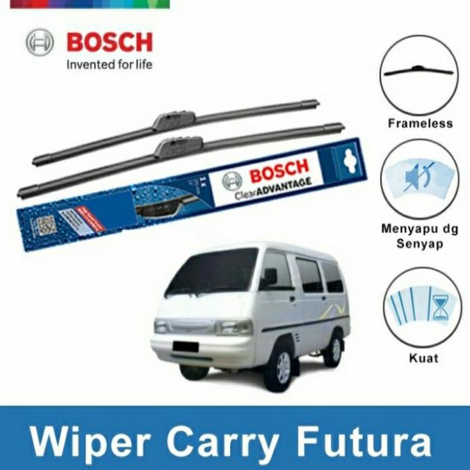 Sparepart Mobil Wifer Suzuki Carry Futura Original BOSCH Wiper Karet Kaca Frameless