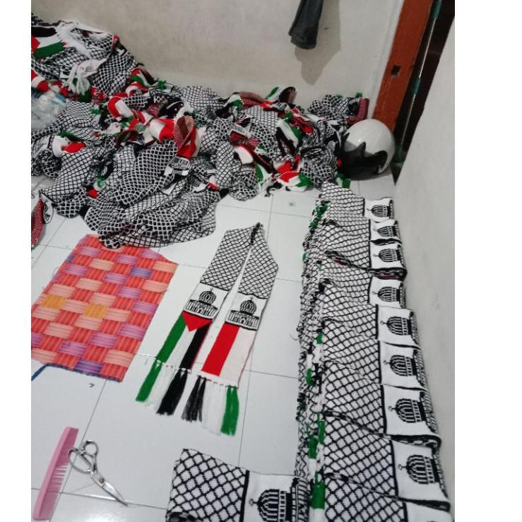 Borong Laris syal Palestina murah/slayer Palestine/Syal Rajut Palestina/syal/syalPalestina