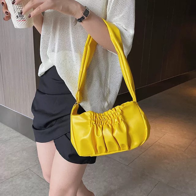 Wrinkle Bag/ Tas serut/ tas kerut/ korean bag/ tas korea/ tas fashion/ tas persegi kerut