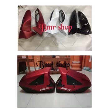 Promo paket modif box samping dan spion lipat pcx 150 lokal 2018 side box pcx 150 lokal 2018 spion l
