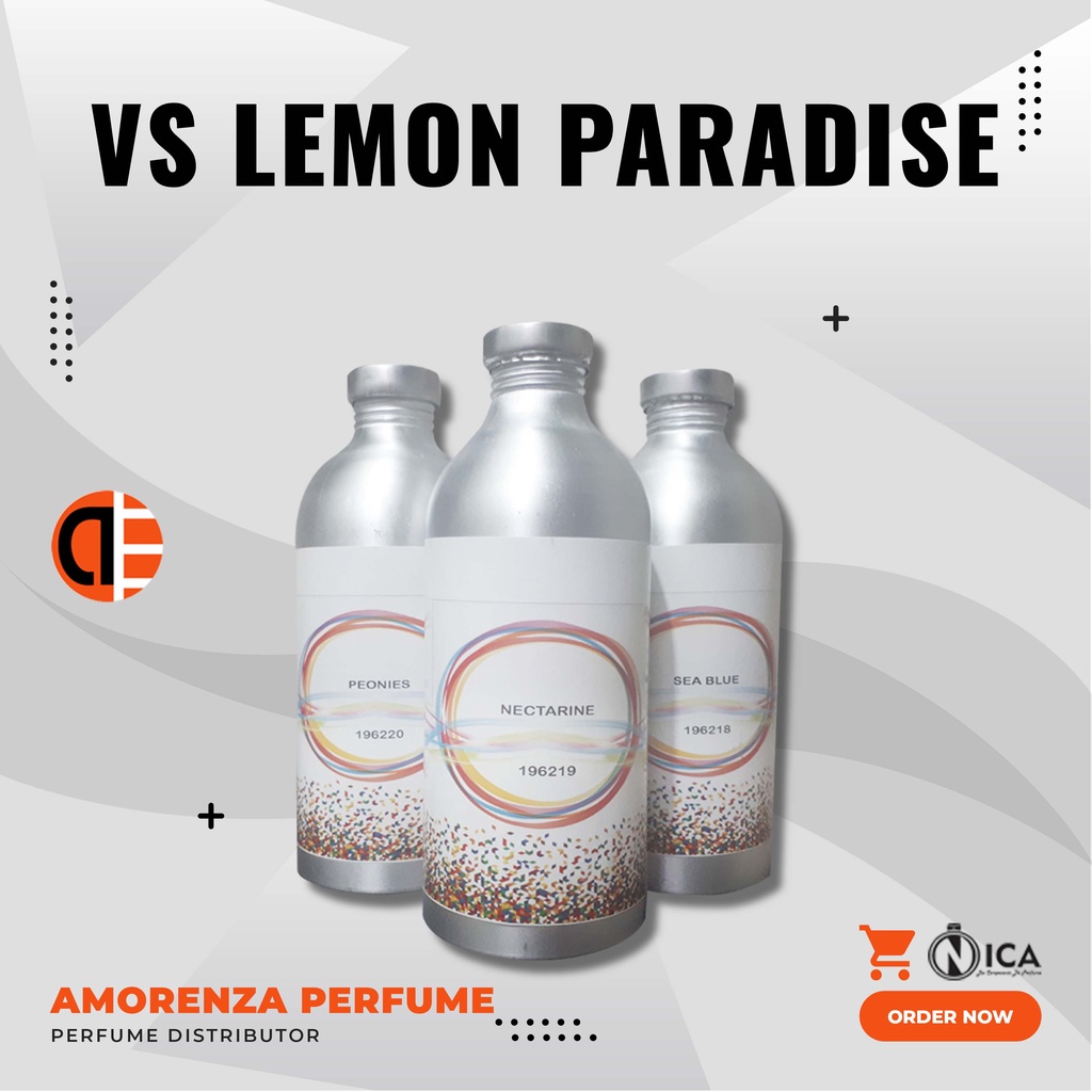 Bibit Parfum Murni V.S LEMON PARADISE - LIME PARADE Nica Fragrance 250ml Segel Pabrik