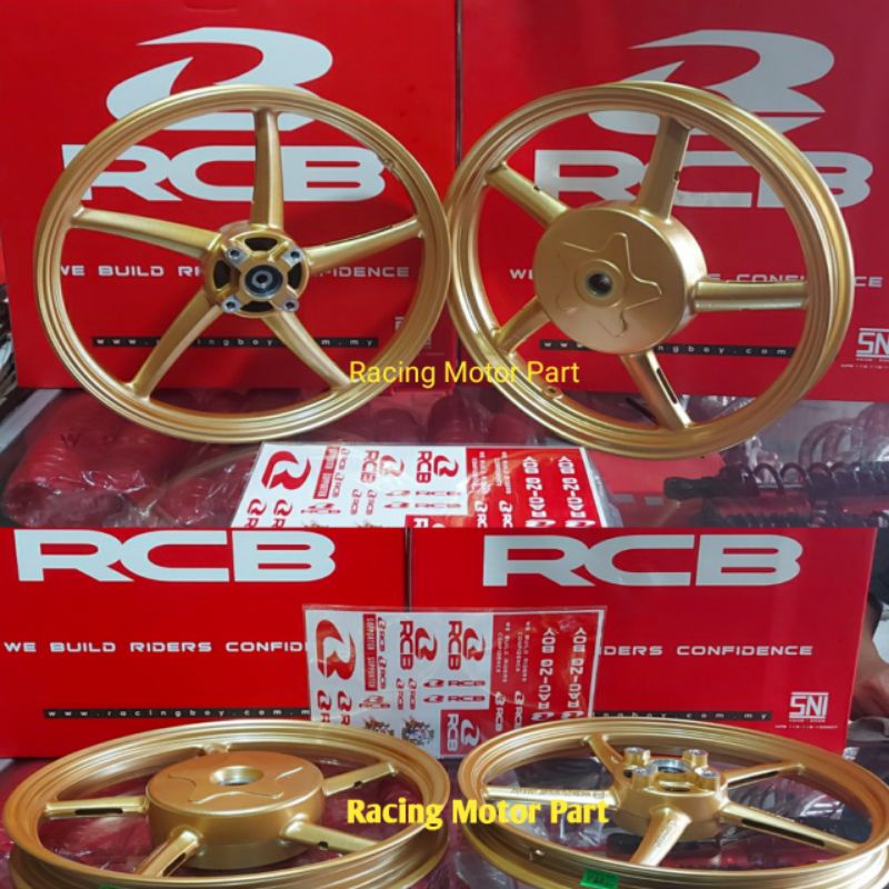 Velg Racing RCB SP522 Motor Beat - Vario 110 - Scoopy - Genio DiJamin Barang Original RCB 100%