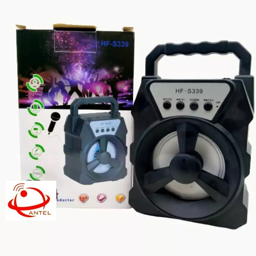 Speaker Bluetooth Portable Karaoke HF-S339 / HF-S336 Speaker Wireless