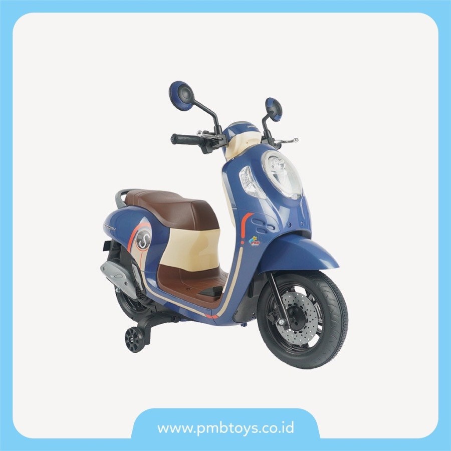 Mainan anak motor aki Honda Scoopy PMB M-999