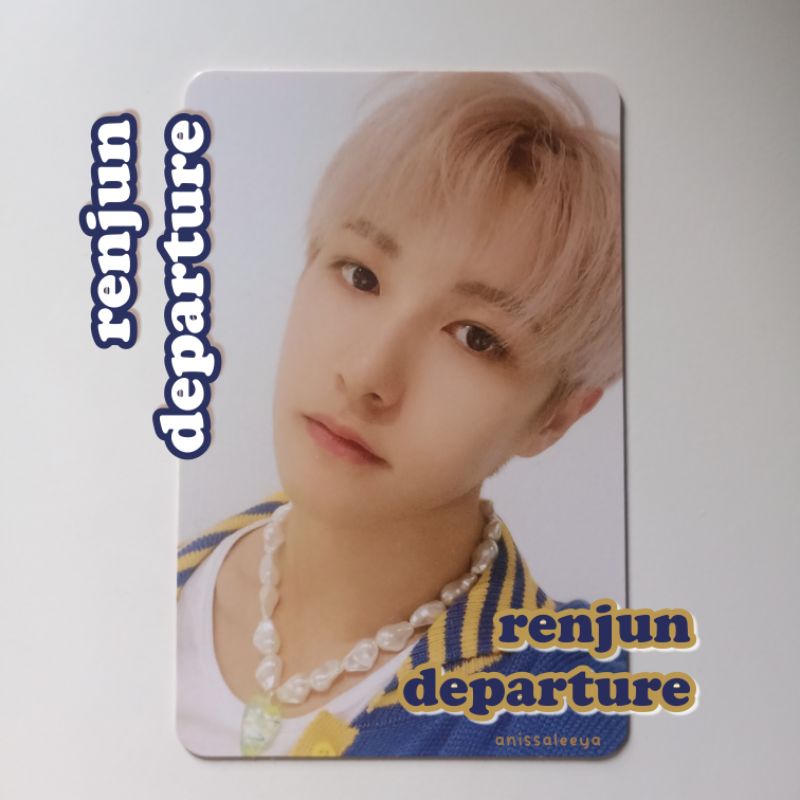 pc renjun departure ver. ; wts poca rj nct dream resonance official