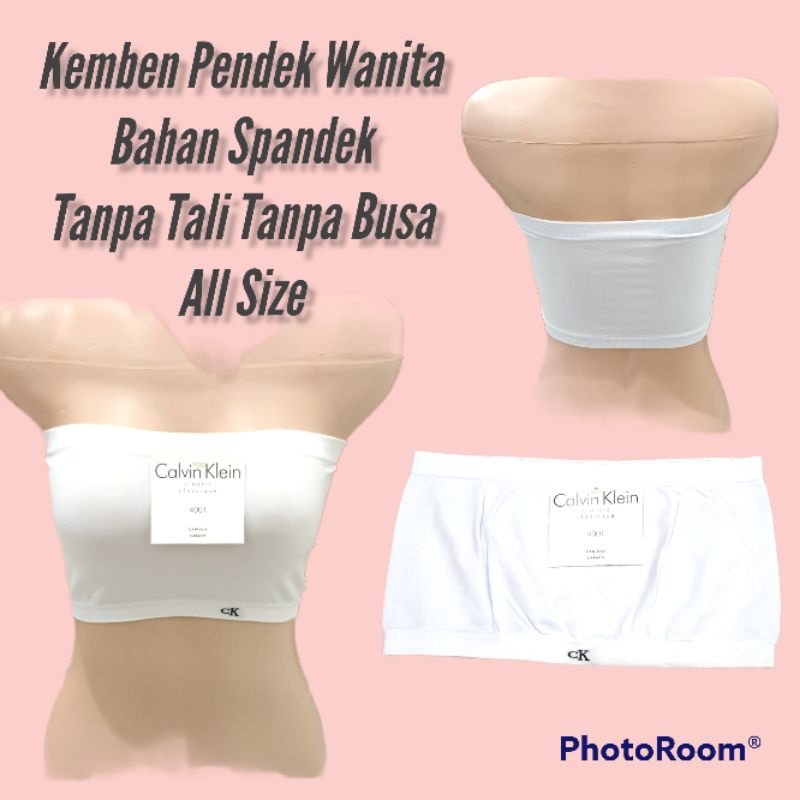 Kemben Bra Seamless Spandek/Kemben Tanpa Busa Tanpa Tali/Kemben Pendek Spandek/Nyaman Dipakai