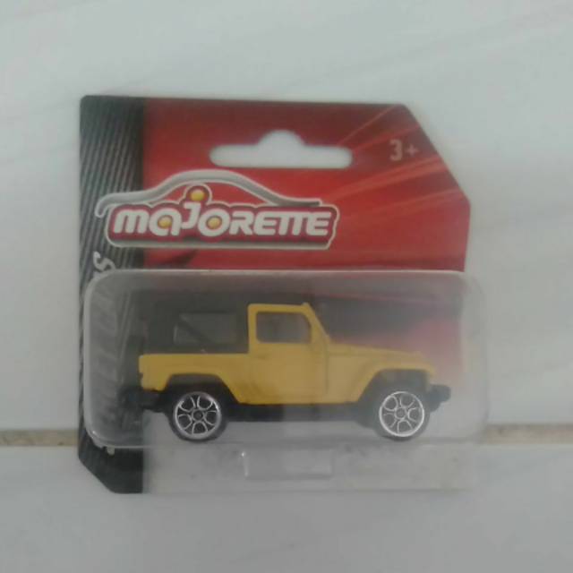Majorette Jeep wrangler kuning