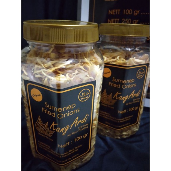 

Bawang Goreng sumenep Ori Gurih Kang Ardi