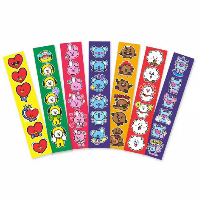 

BT21 DECOR STIKER COLLECTION (21ver)